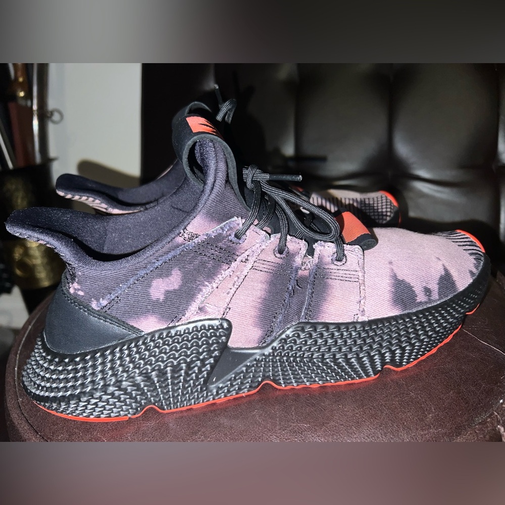 adidas Prophere Bleached Black Solar Red size 10 - Picture 3 of 13